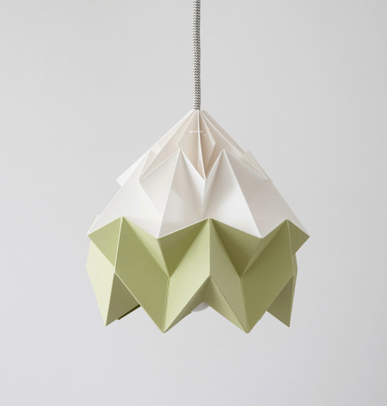 Moth Origami Shade in green on Cool Mom Picks
