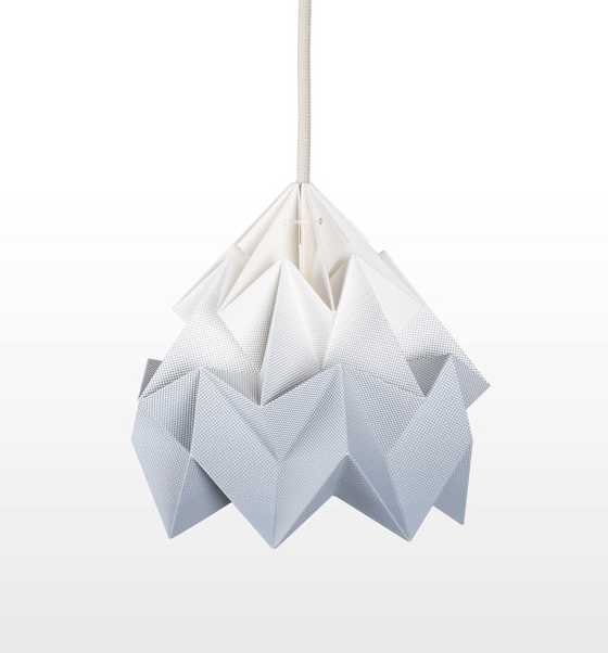 Moth Origami hanging lamp at Cool Mom Picks