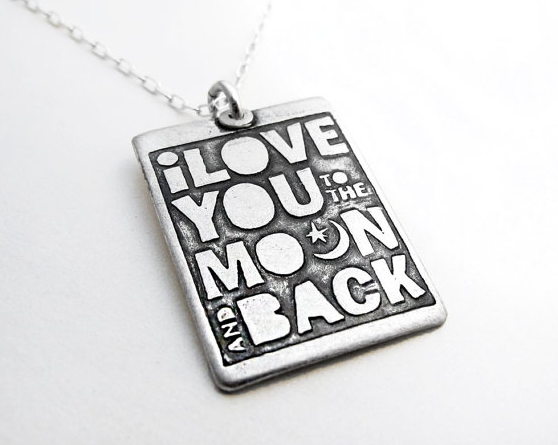 I Love you to the moon and back necklace on Cool Mom Picks