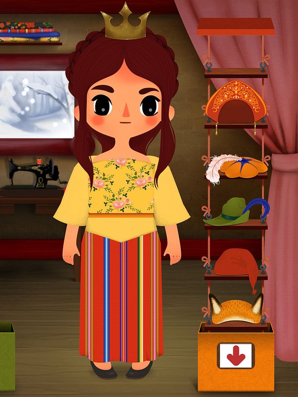 Toca Tailor Fairy Tales app for kids
