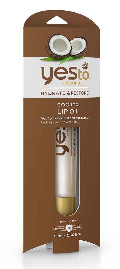 Yes to Coconut Cooling Lip Oil from Yes to Carrots: Better than a lip balm