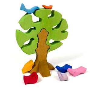 3D Bird Tree Puzzle