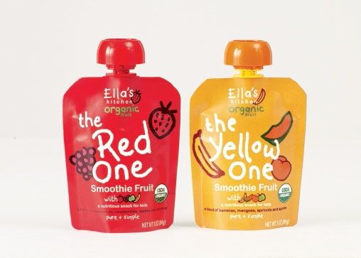 Back to school lunches - Ella's Kitchen Fruit Purees