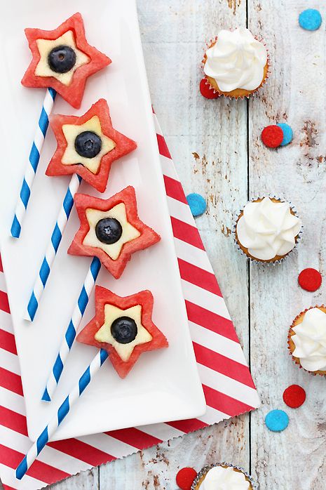 Fourth of July recipes: star fruit pops