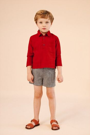 Caramel Baby and Child Boys' Oxford over Shorts on Cool Mom Picks