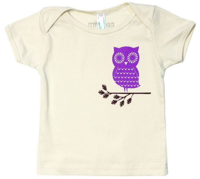 Kids' owl t-shirt