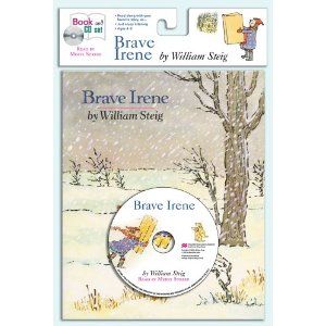 Brave Irene children's audiobook, narrated by Meryl Streep