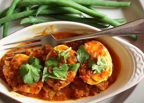 Hard boiled egg recipes: North Indian egg curry | Andrea Nguyen