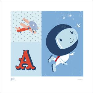 A is for astronauts and airplanes