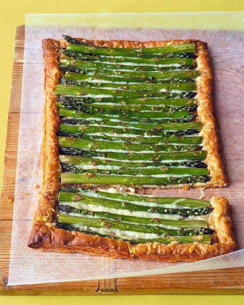 Asparagus and Gruyere Tart from Martha Stewart 