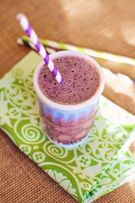 Summer smoothie recipes: Blueberry Citrus Shake from Family Fresh Cooking