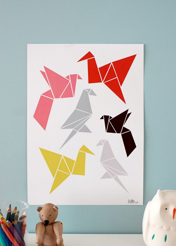 Origami poster
