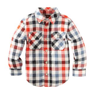 Hinterland plaid boys' shirt | Tea Collection