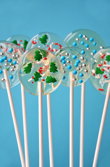 Homemade Holiday Lollipops | Just a Taste