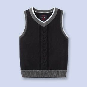 Kids' holiday clothes at Jacadi: boys' sweater vest