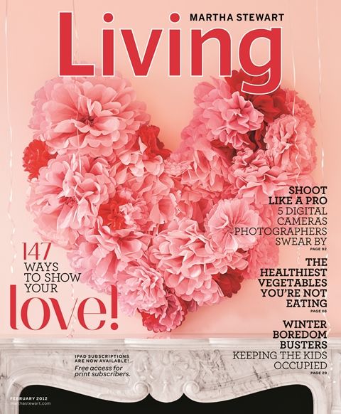 Martha Stewart Living February issue - We're in it!