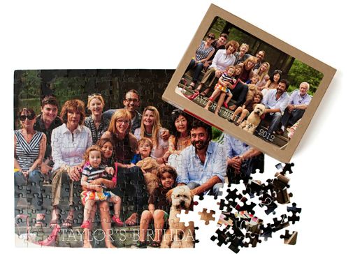 Custom photo puzzle | Pinhole Press