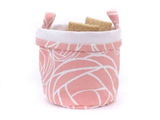 Fabric storage buckets | Chewing The Cud