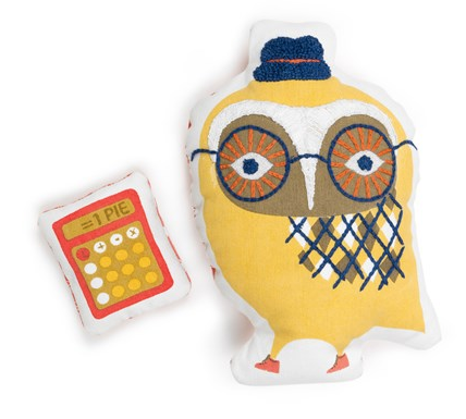 Geeky Owl stuffed toy | Jonathan Adler