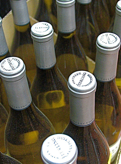 Wine bottles