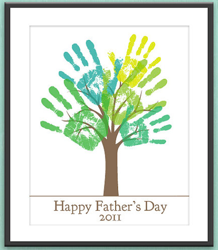 DIY printable handprint tree pdf