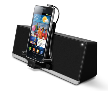 Android-compatible speaker dock | iLuv MobiDock