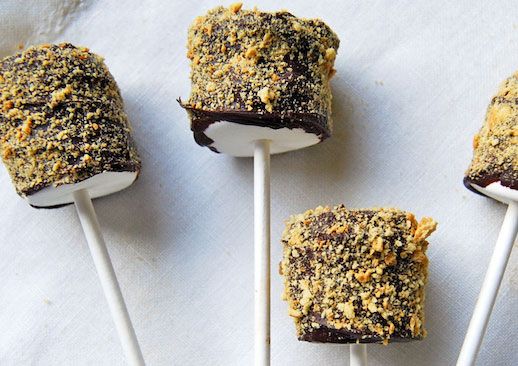 s'mores pops