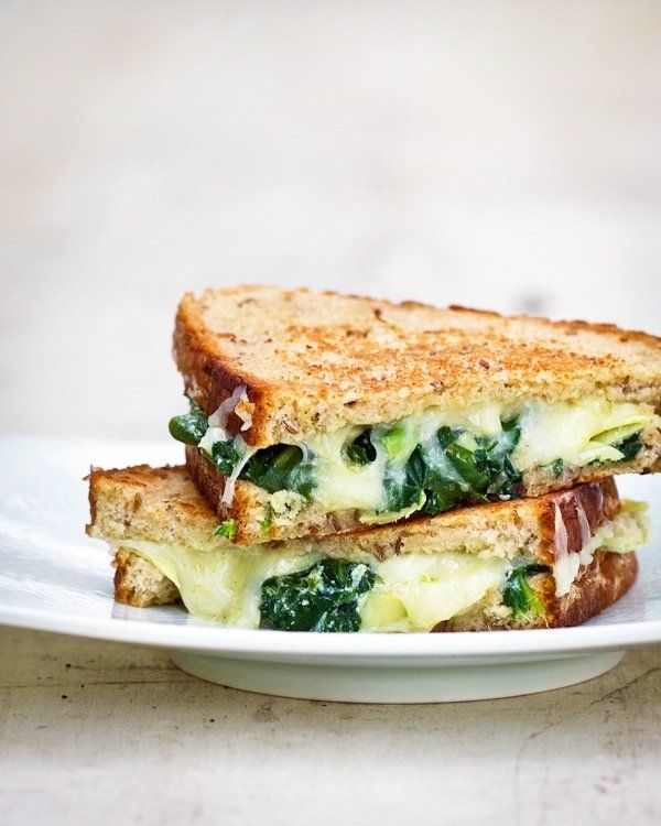 Spinach and Artichoke Grilled Cheese on Cool Mom Picks