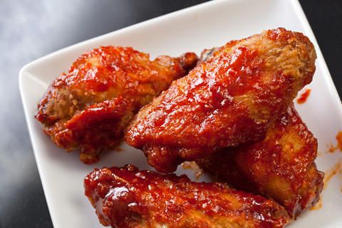 Super Bowl delivery: Duffs buffalo chicken wings