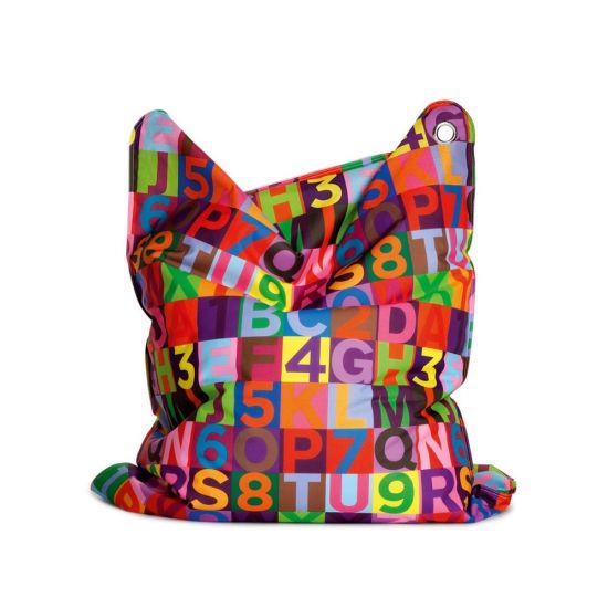 Letters and numbers kids' chair from Design Public