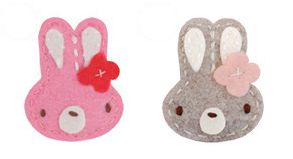 Giddy Giddy Bunny Hair Clips on Cool Mom Picks