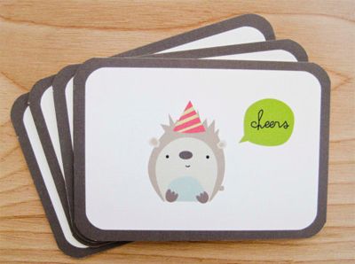 Hedgehog Greeting Card Set | Le Trango