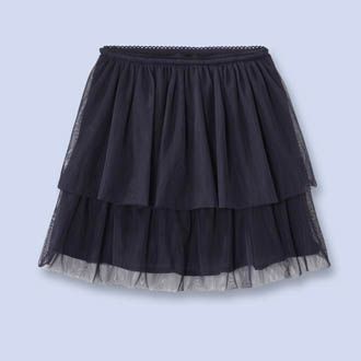 Kids' holiday clothes at Jacadi: girls' tulle skirt