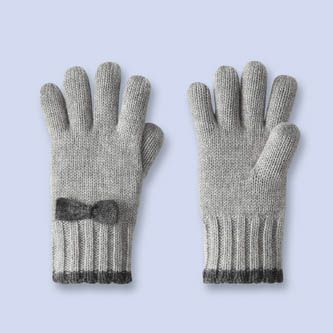 Jacadi cashmere gloves for girls