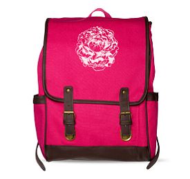 Kids' pink peony backpack from SoYoung Mother