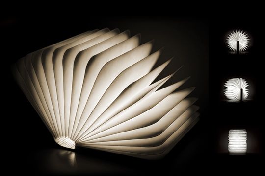 Lumio book-shaped lamp on Cool Mom Tech