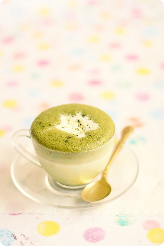 Coffee alternatives: Matcha tea latte