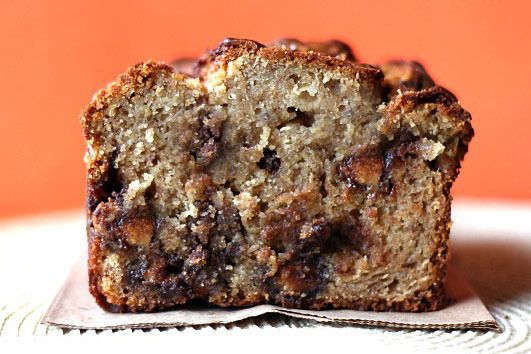 Leftover candy recipes: Peanut Butter Cup Banana Bread