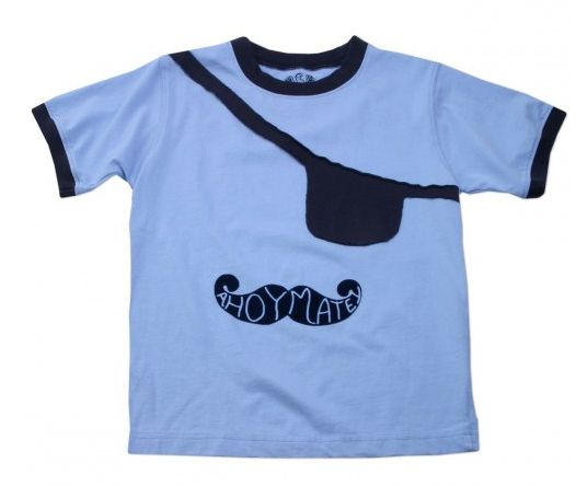 Boys' pirate ringer t-shirt from Red 21