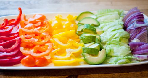 Recipe For Kids: Rainbow Vegetable Crudite