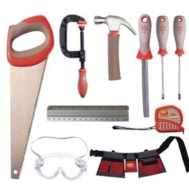 Kids' first tool set - with real tools