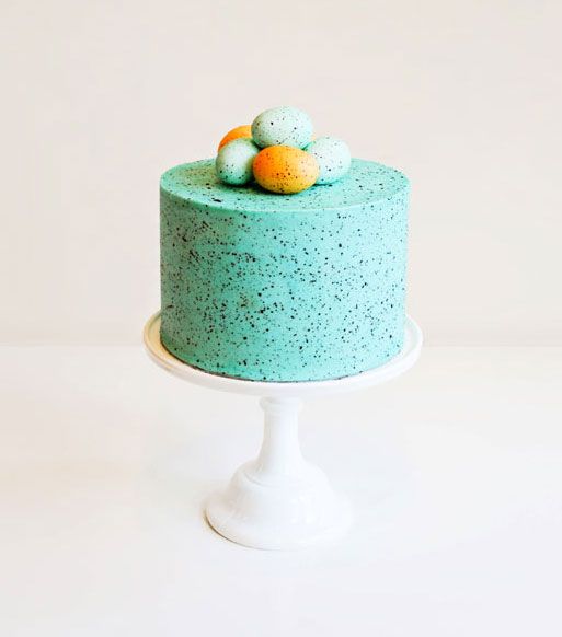 Speckled Egg Easter Cake at Cool Mom Picks