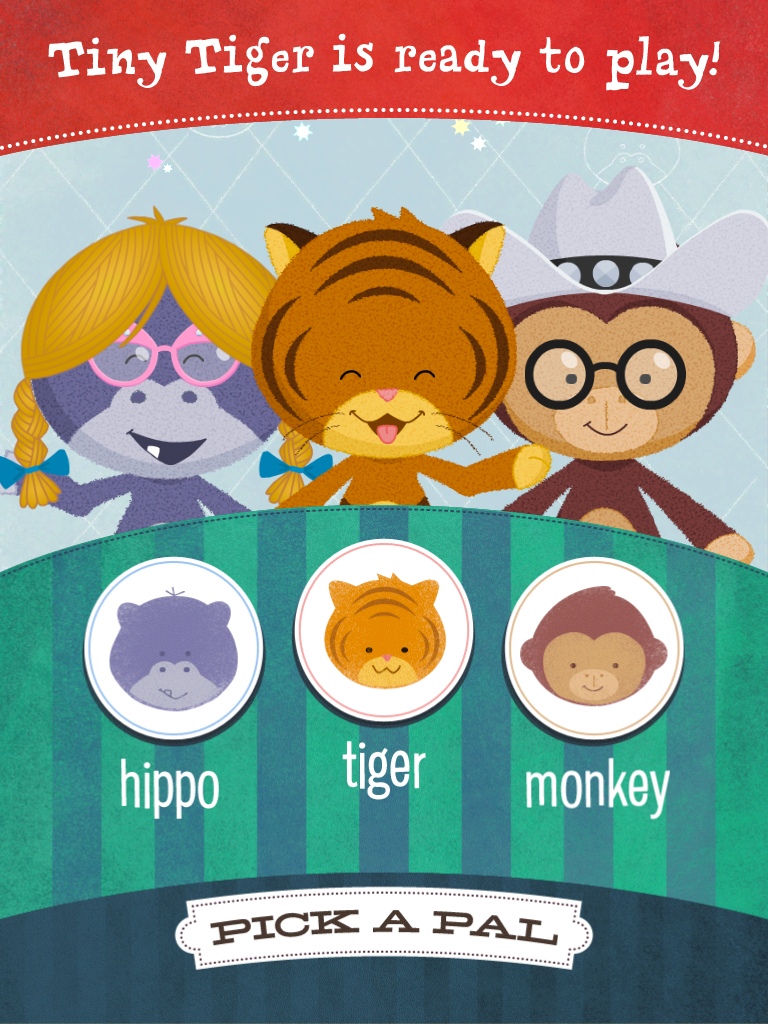 Tiny Tiger preschool app