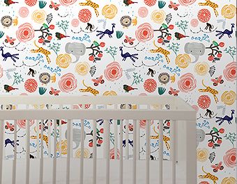 Easy nursery wallpaper | Wee gallery