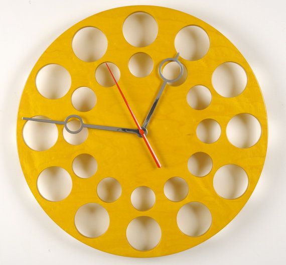 Whitevan modern minimalist clocks