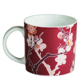 holiday gifts: ink dish cherry blossom mug