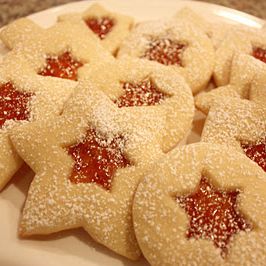 holiday food gifts: hanukkah jelly cookies