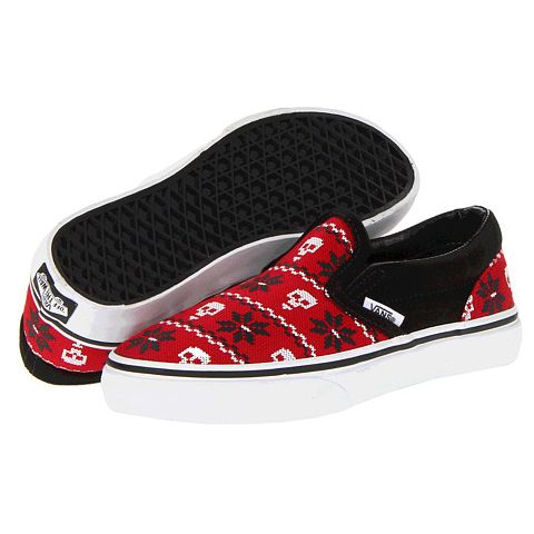 boys' holiday clothes: nordic skull vans