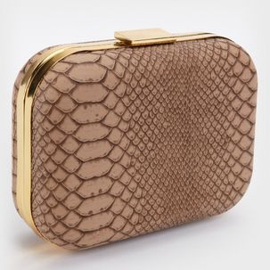 holiday gifts: python box clutch