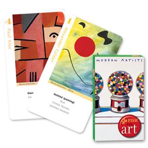 Go Fish for Modern Art card game for kids
